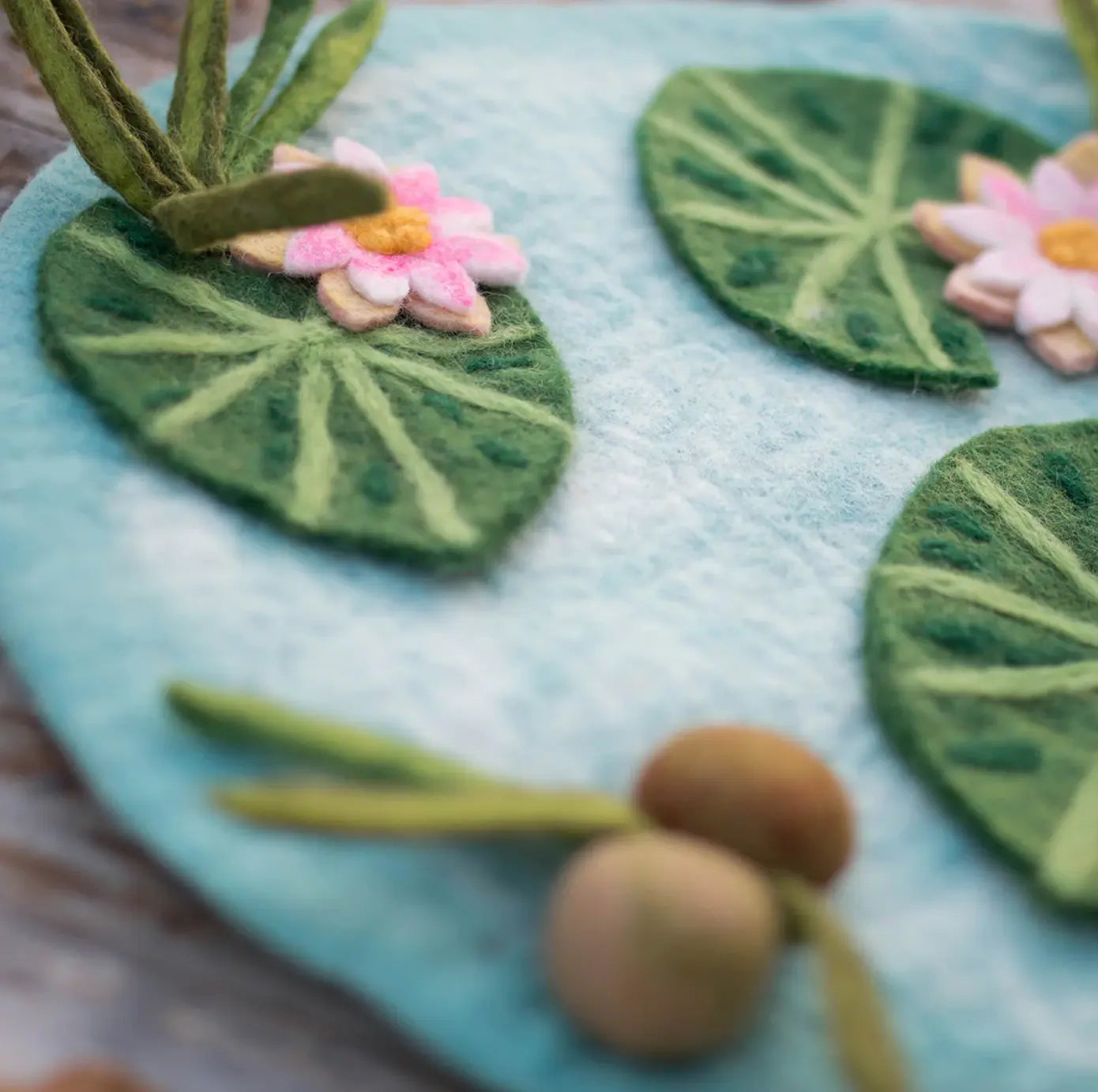 Lily Pad Pond Felt Habitat Gus & Mabel