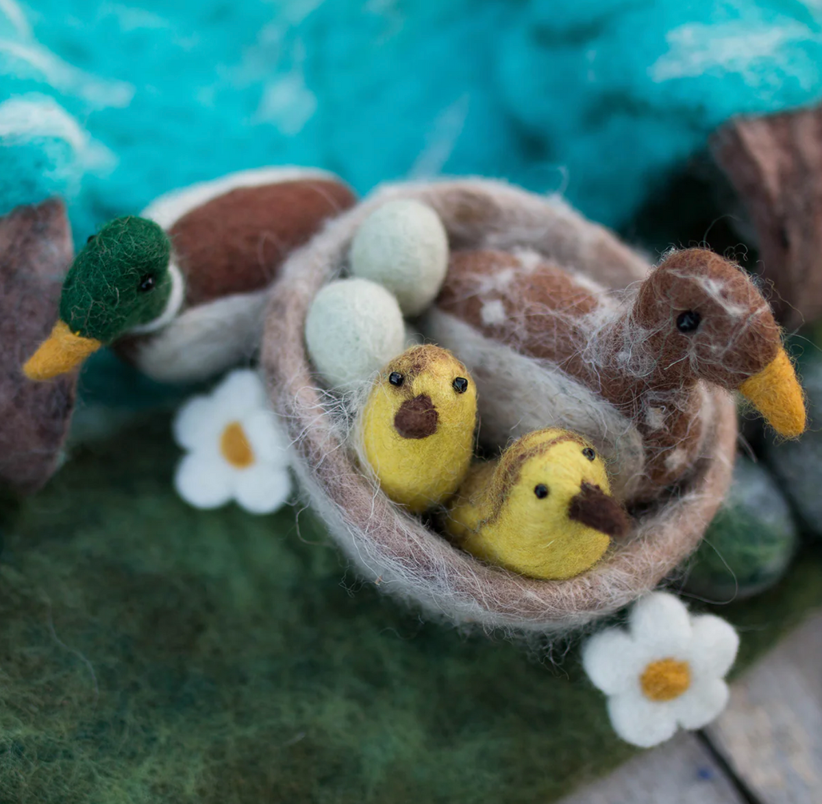 Duck Family Felt Friends