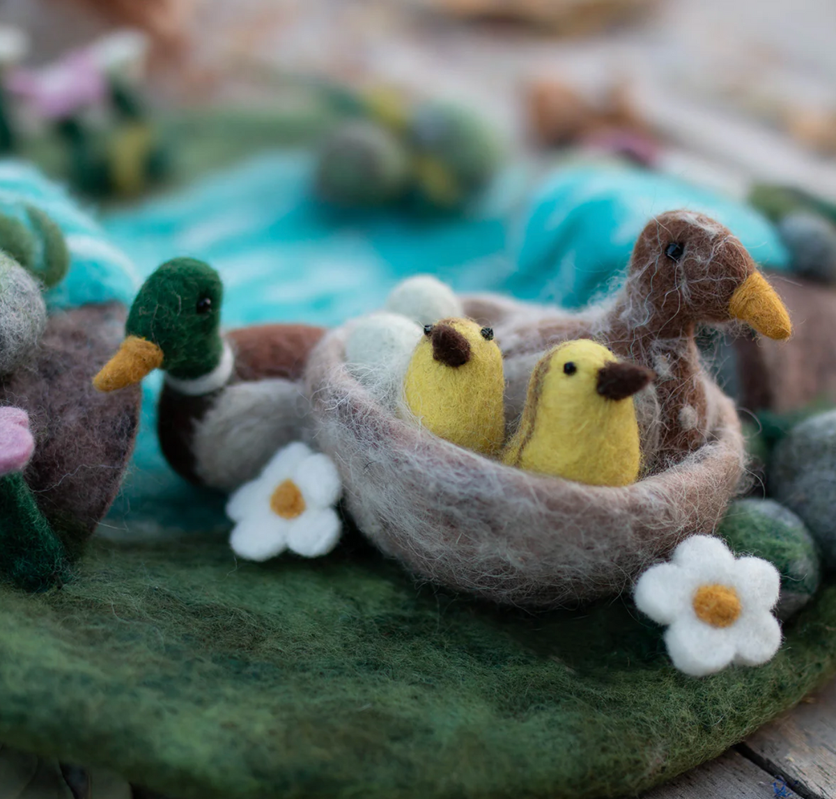 Duck Family Felt Friends