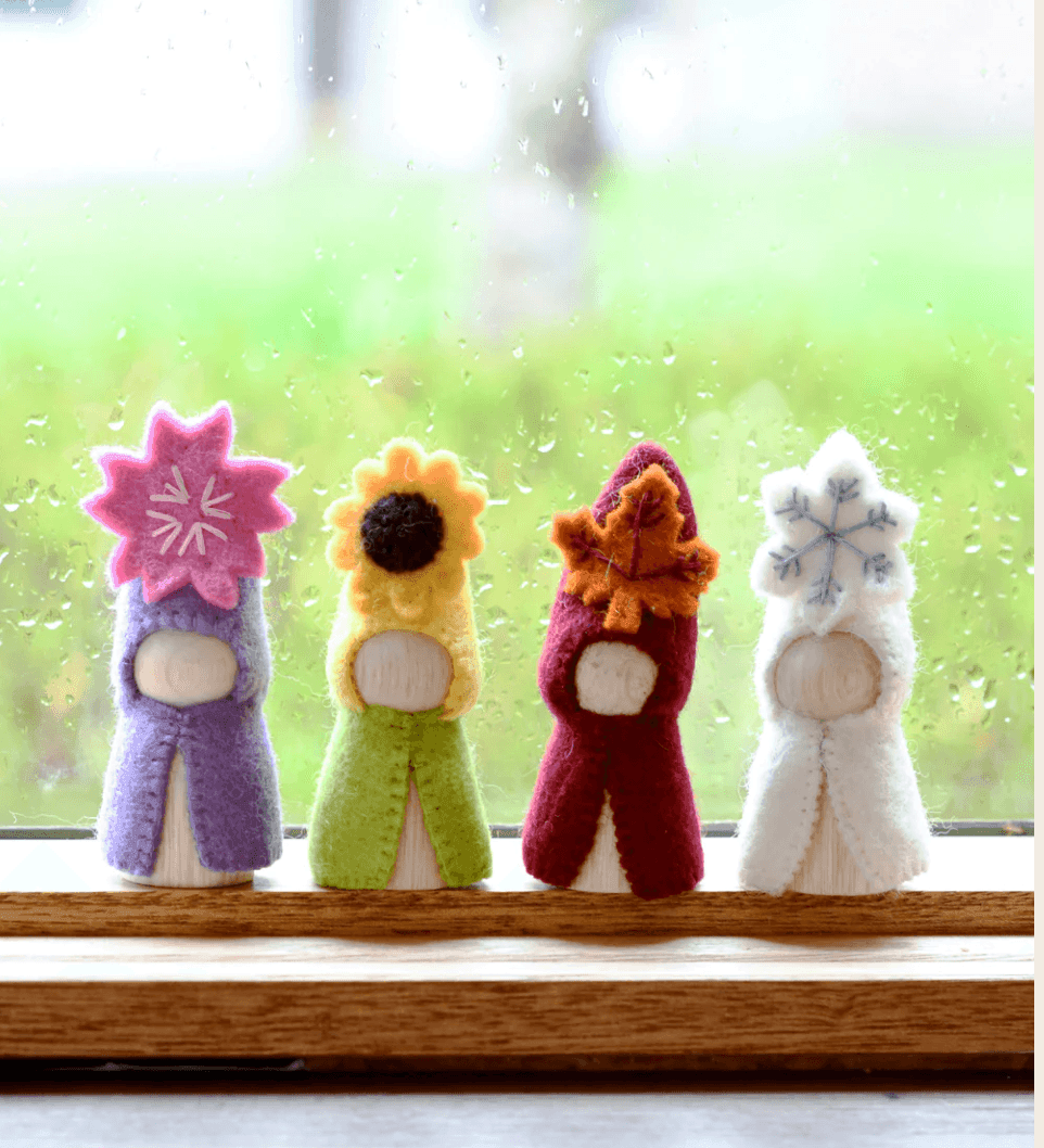 Peg Dolls Set -Seasons