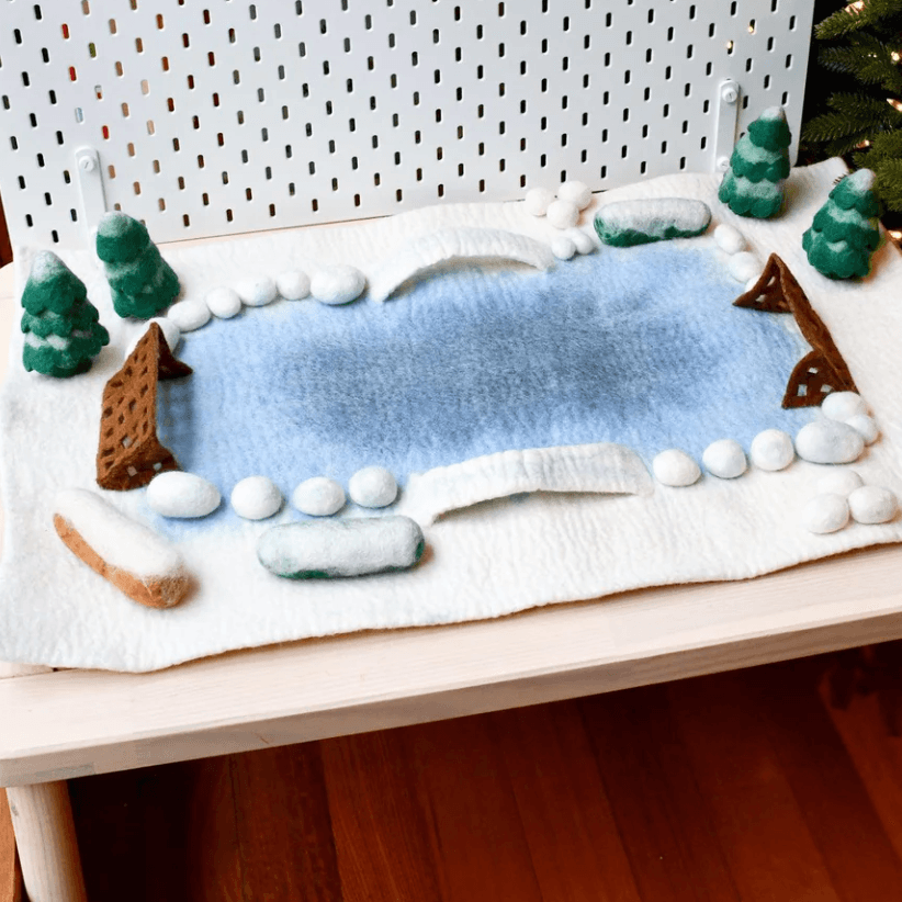 Play Mat // Snow Ice Rink