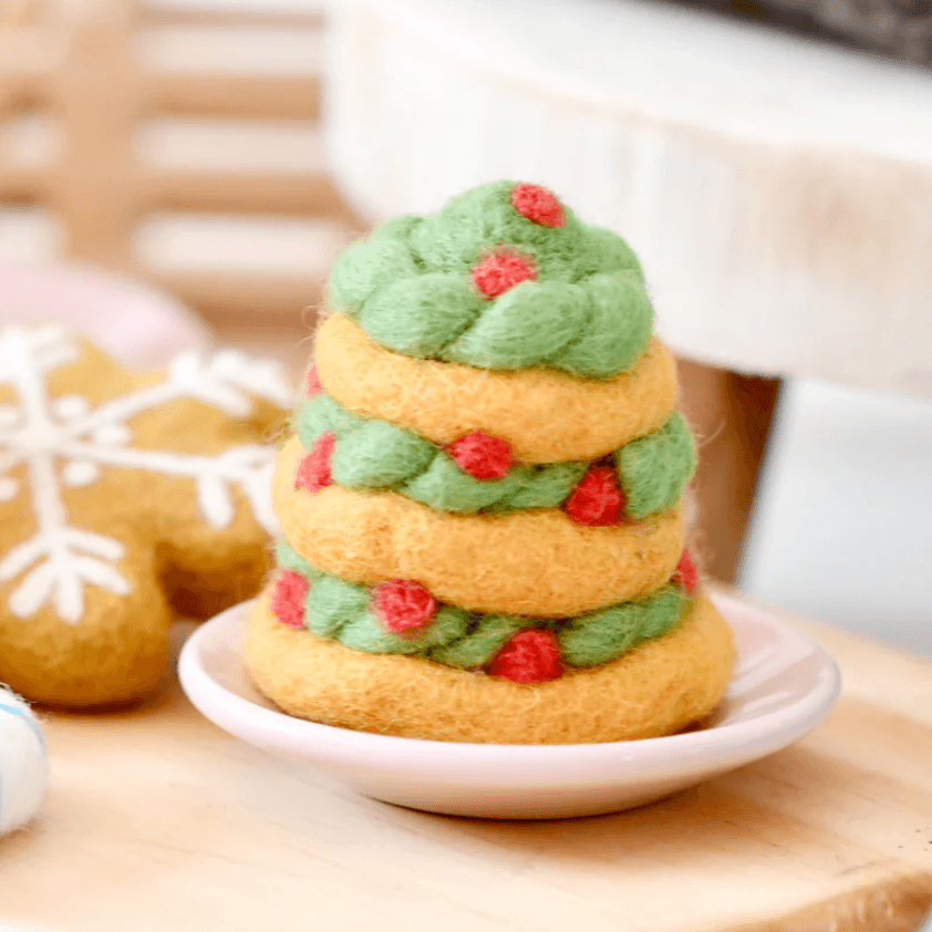 Felt Christmas Tree Cookie