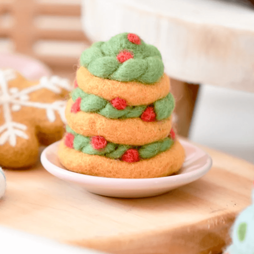 Felt Christmas Tree Cookie