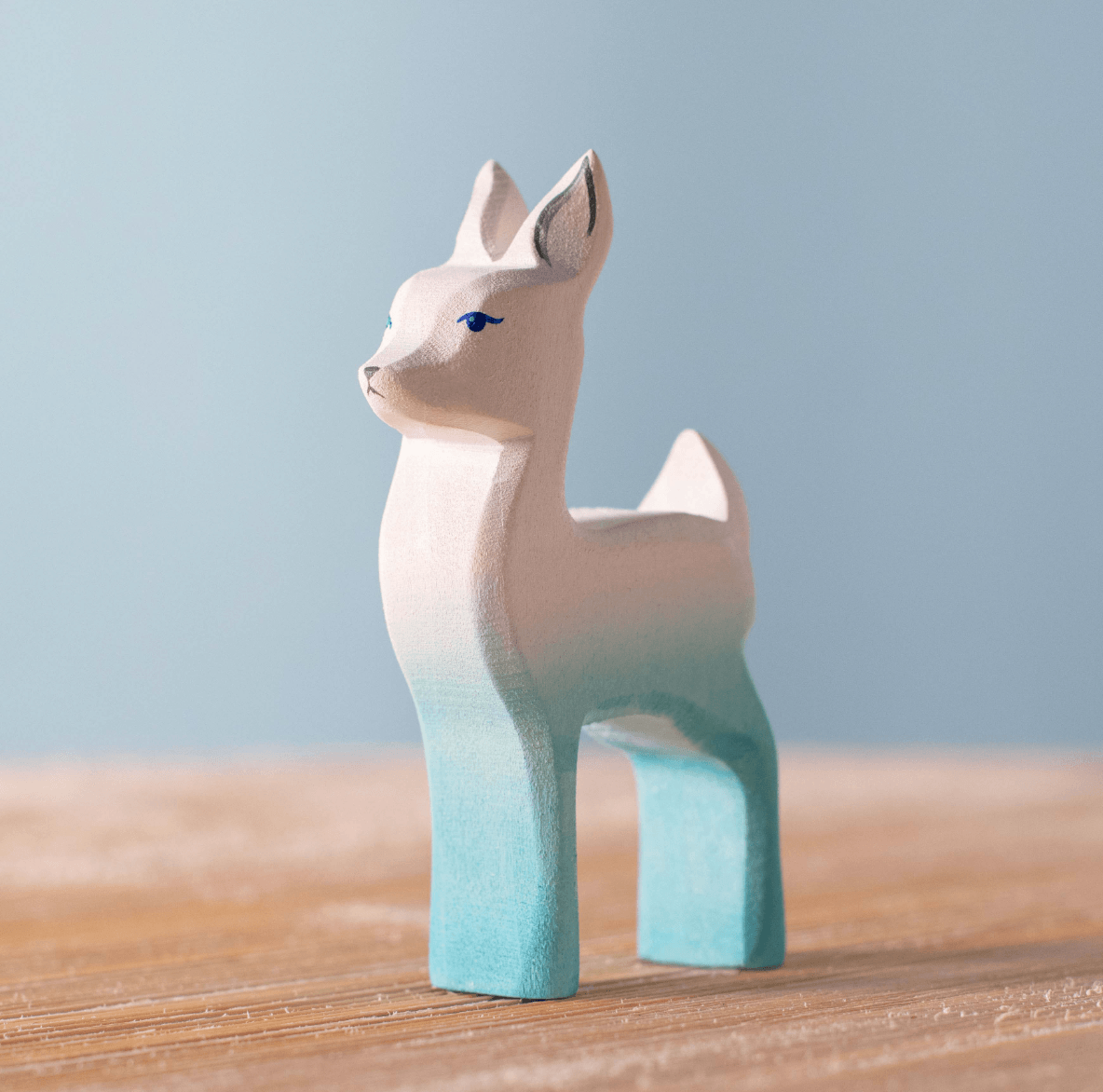 Bumbu // Wooden White Blue Fawn