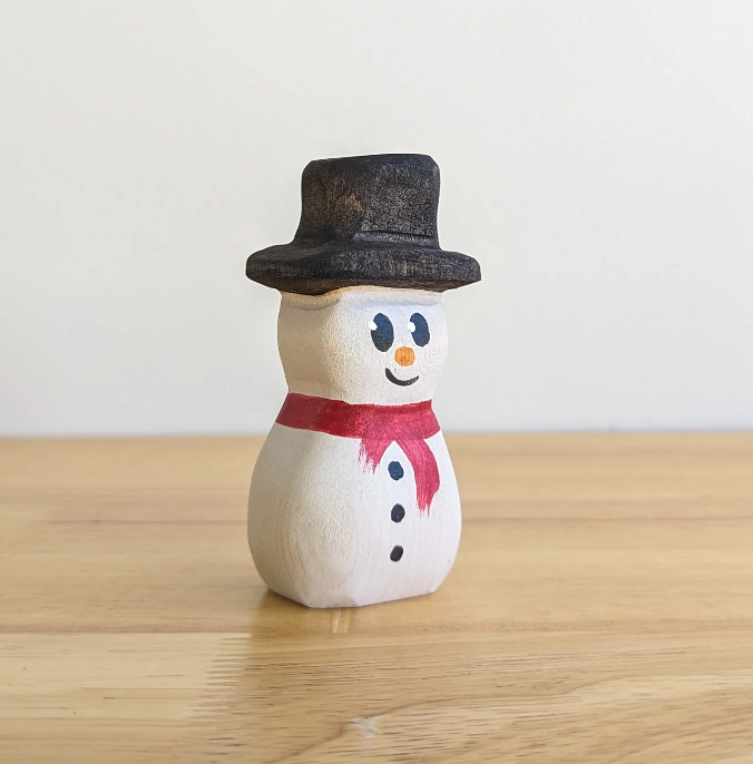 NOM // Wooden Snowman