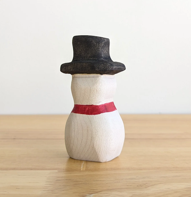 NOM // Wooden Snowman