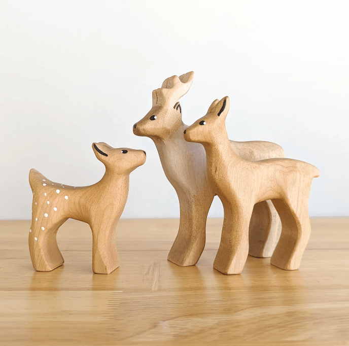 NOM // Wooden Fawn Reindeer