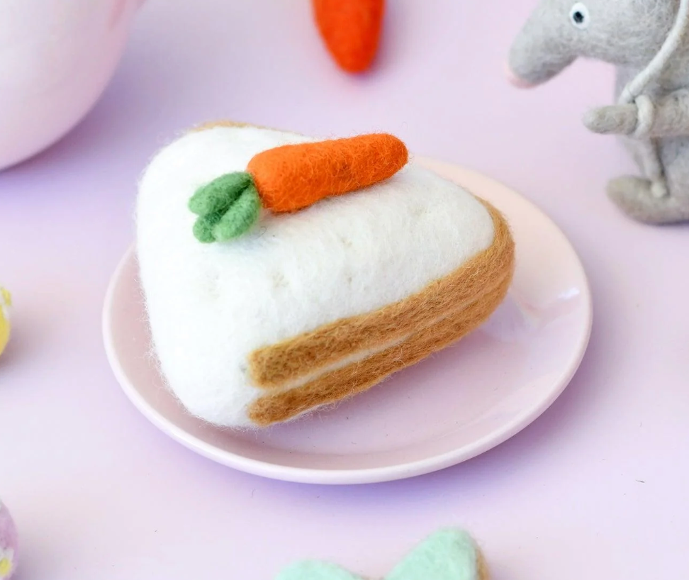 Felt Carrot Cake