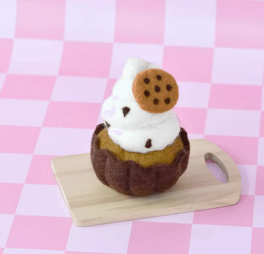 Felt Giant Cookies And Cream Cupcake Tara Treasures