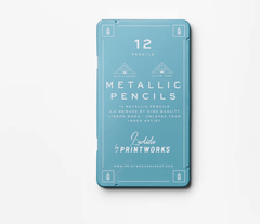 Colour Pencils (Set Of 12) - Metallic
