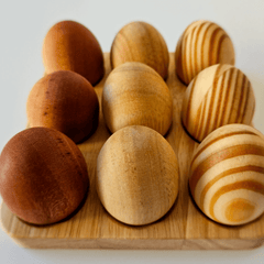 Qtoys // Natural Eggs With Tray