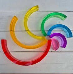 My Little Creator // Lucite Rainbow — 7 Pieces