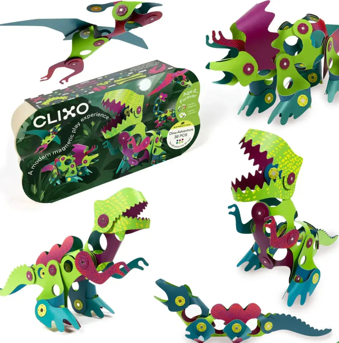 Clixo Dino Adventure Pack Clixo