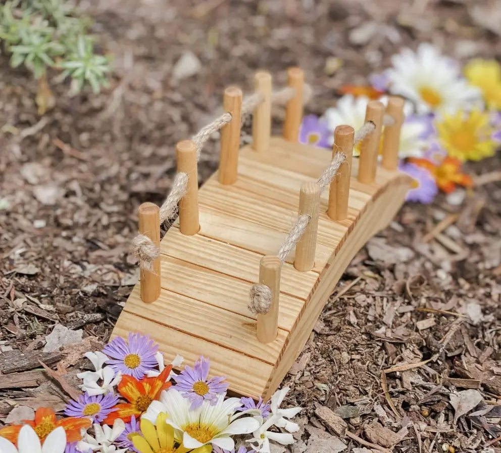 Explore Nook // Small World Wooden Bridge Explore Nook