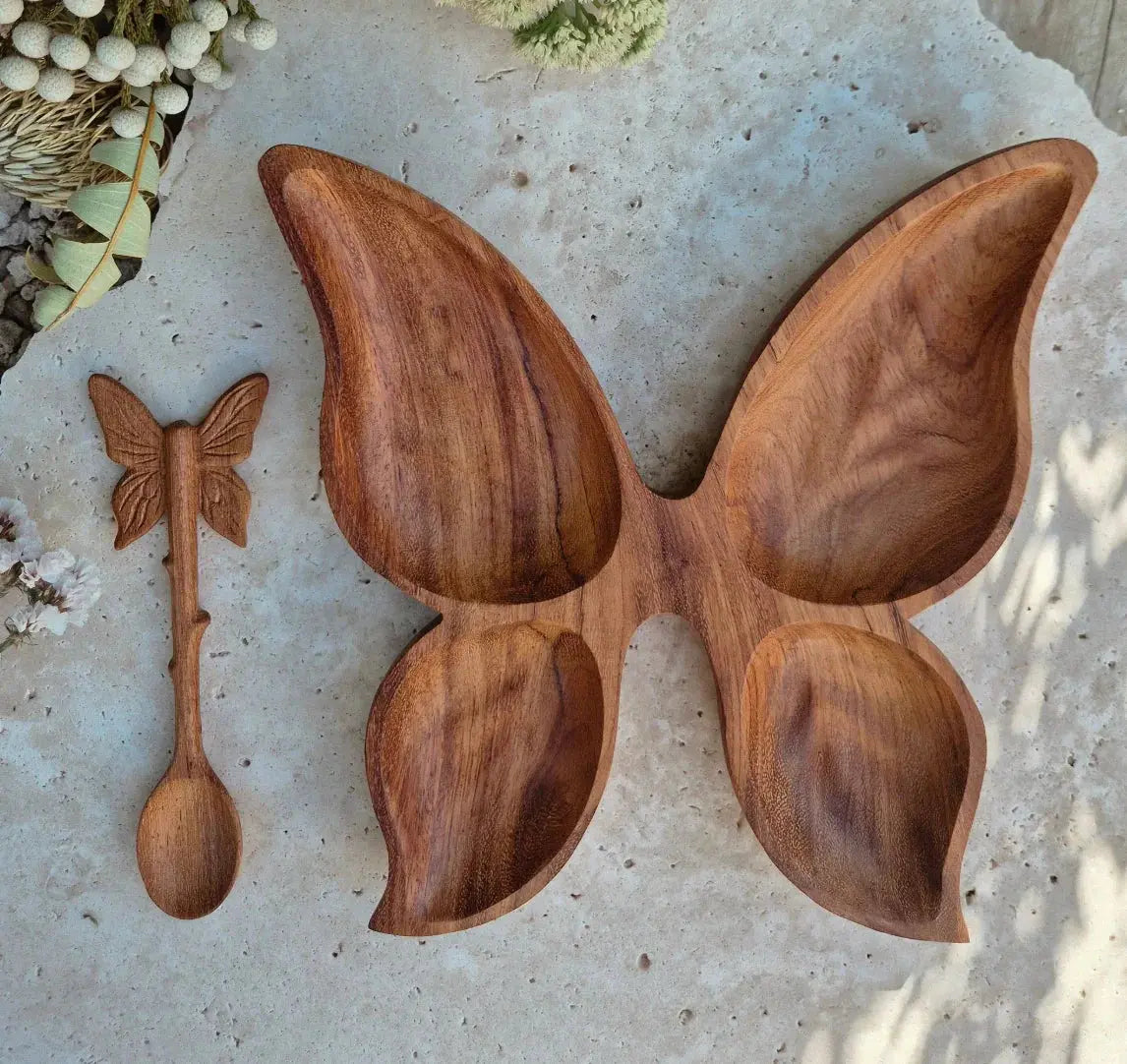Evergreen Child // Whimsical Winged Tray The Curated Parcel