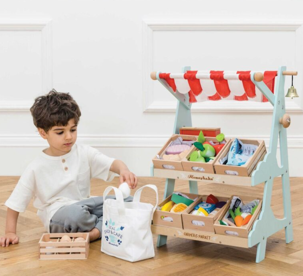 Le Van Toy | Wooden Table Top Market Stall trybike