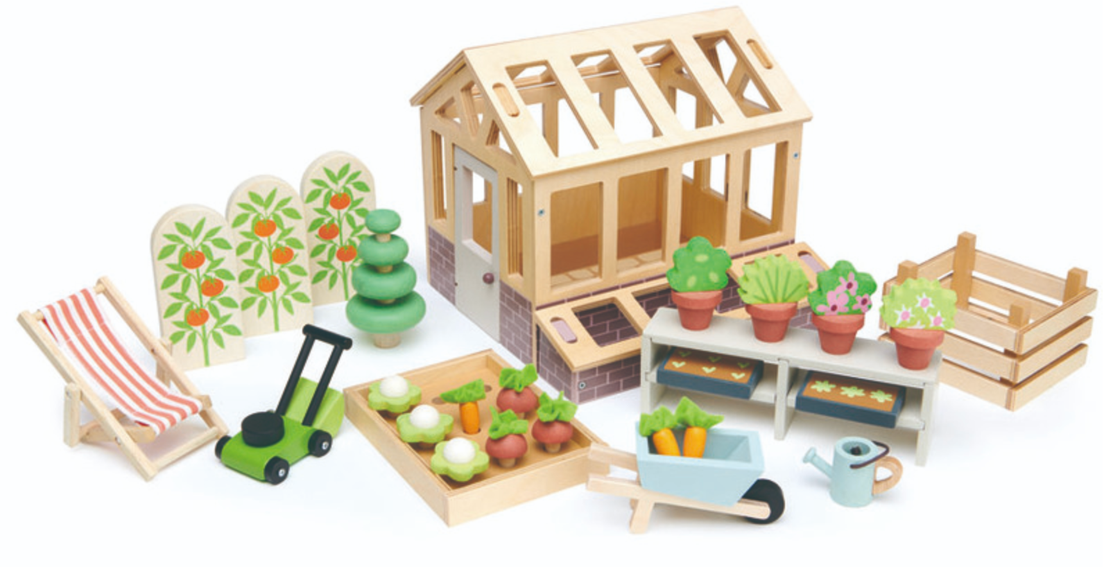 Le Van Toy | Greenhouse With Garden Set Le Toy Van