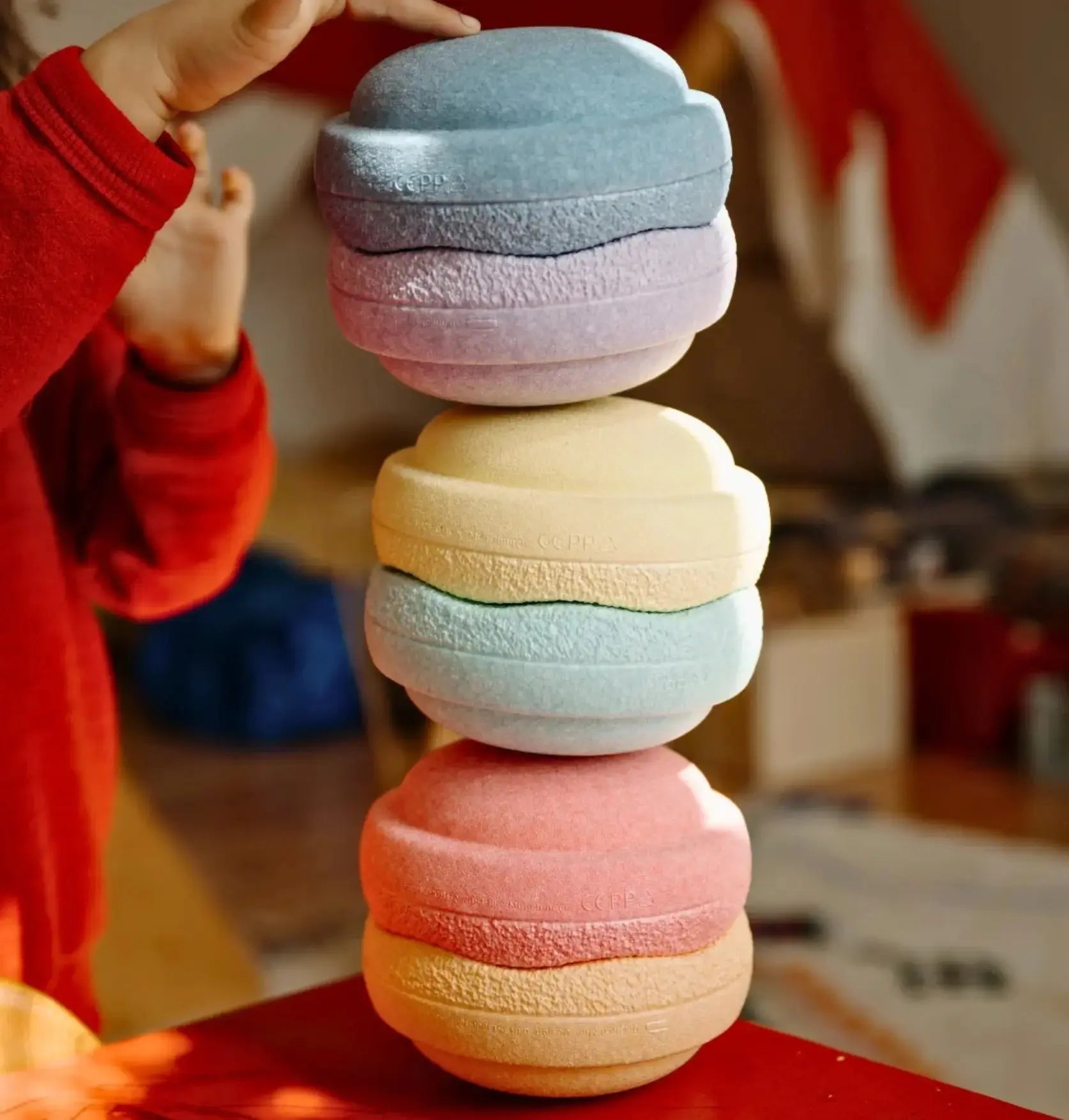 Stapelstein® Hidden Giants Mini Rainbow Pastel Set - LIMITED EDITION Stapelstein