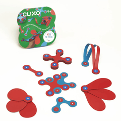 Clixo - Itsy Magnetic Pack in Flamingo & Turquoise