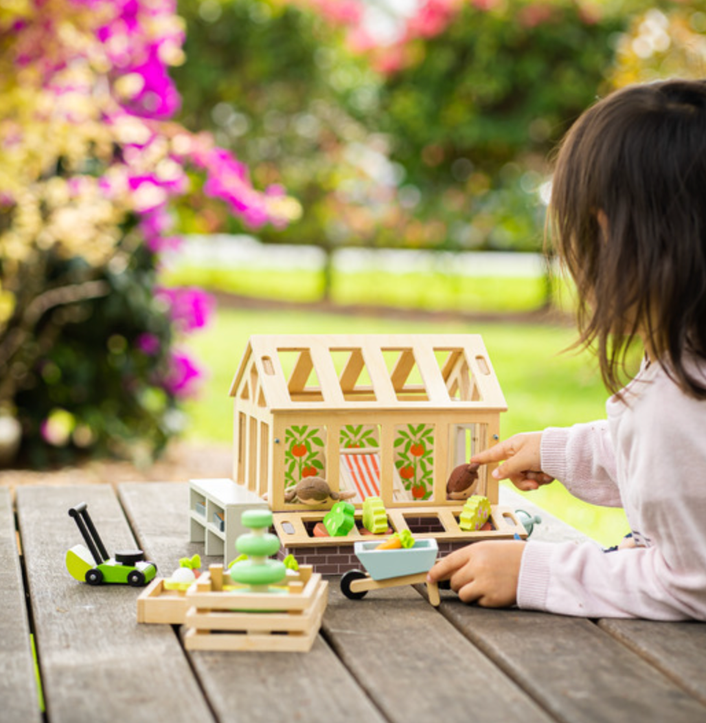 Le Van Toy | Greenhouse With Garden Set Le Toy Van