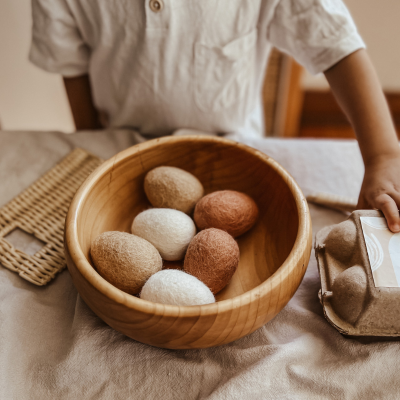 Felt Carton Eggs