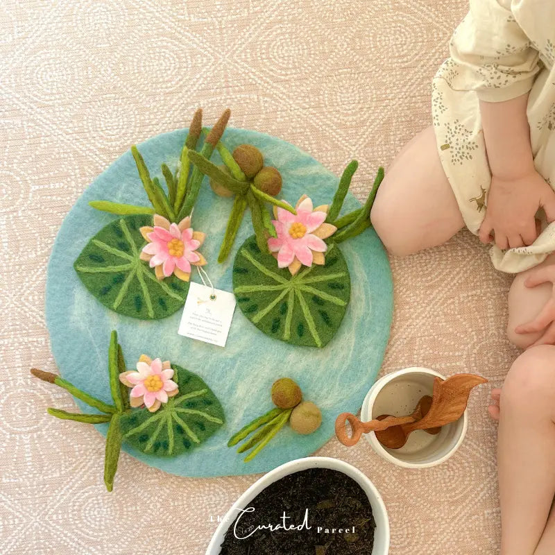 Lily Pad Pond Felt Habitat Gus & Mabel