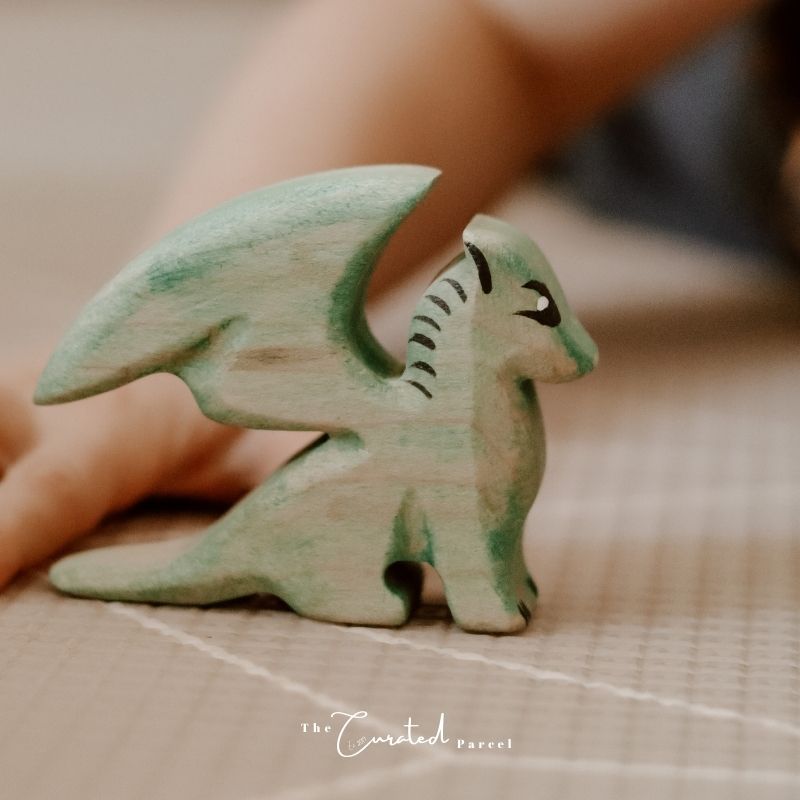 The Curated Parcel NOM Handcrafted Dragon