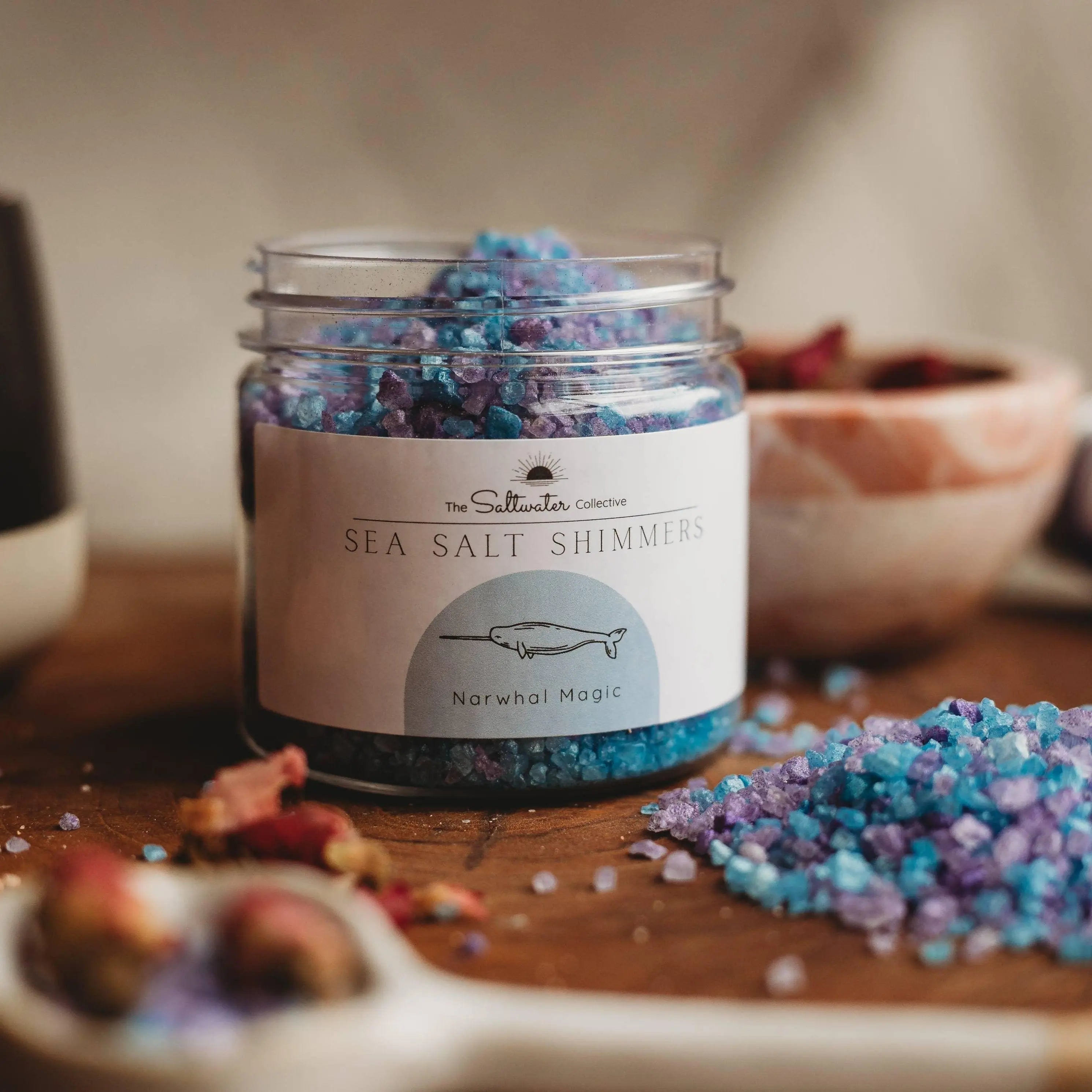 Saltwater // Shimmers - Narwhal Magic Sea Salt The Saltwater Collective