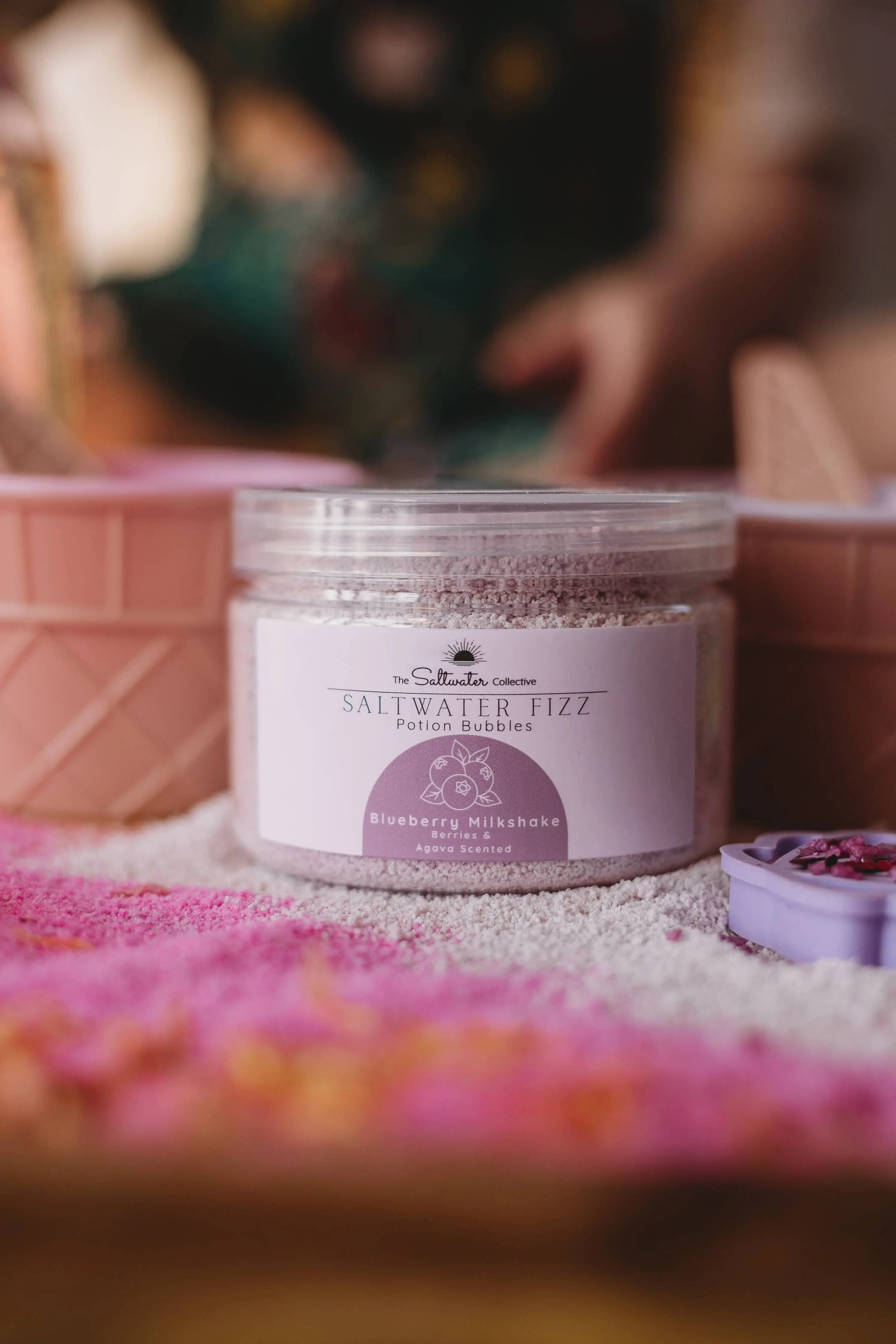 Blueberry Milkshake Saltwater Fizz - Medium potion bubbles The Saltwater Collective Potions