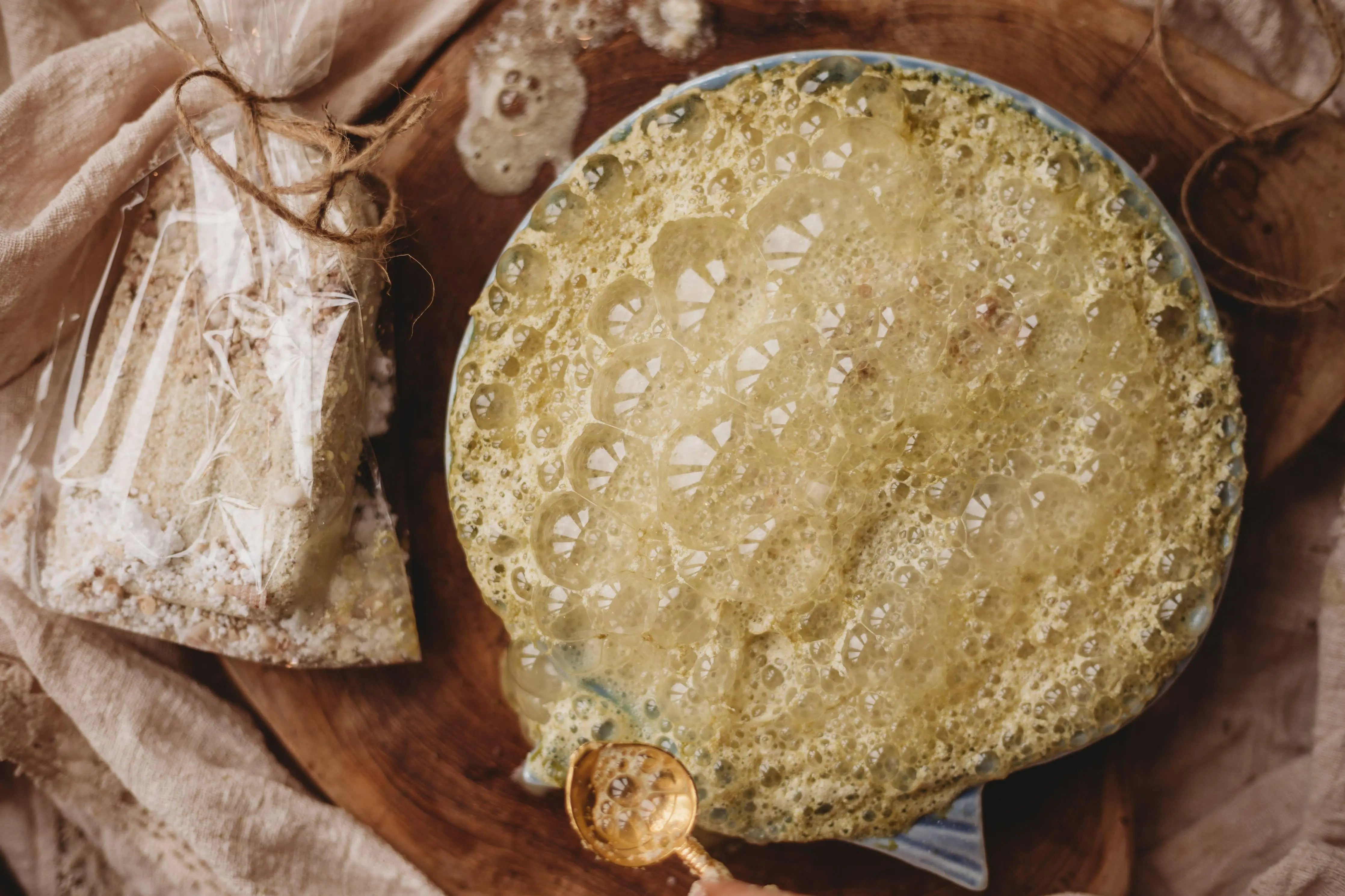 Saltwater // Matcha Crunch Ice Block - Fizz Bomb The Saltwater Collective