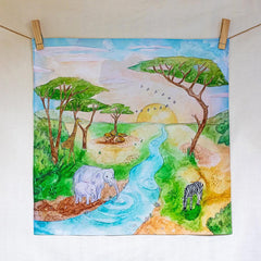 Wonderie // The Plains of Africa Play Cloth