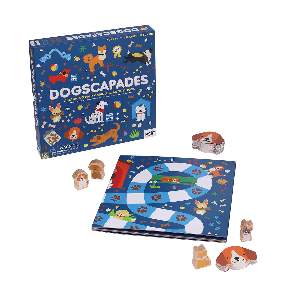 Dogscapades - A Barking Mad Game Blue