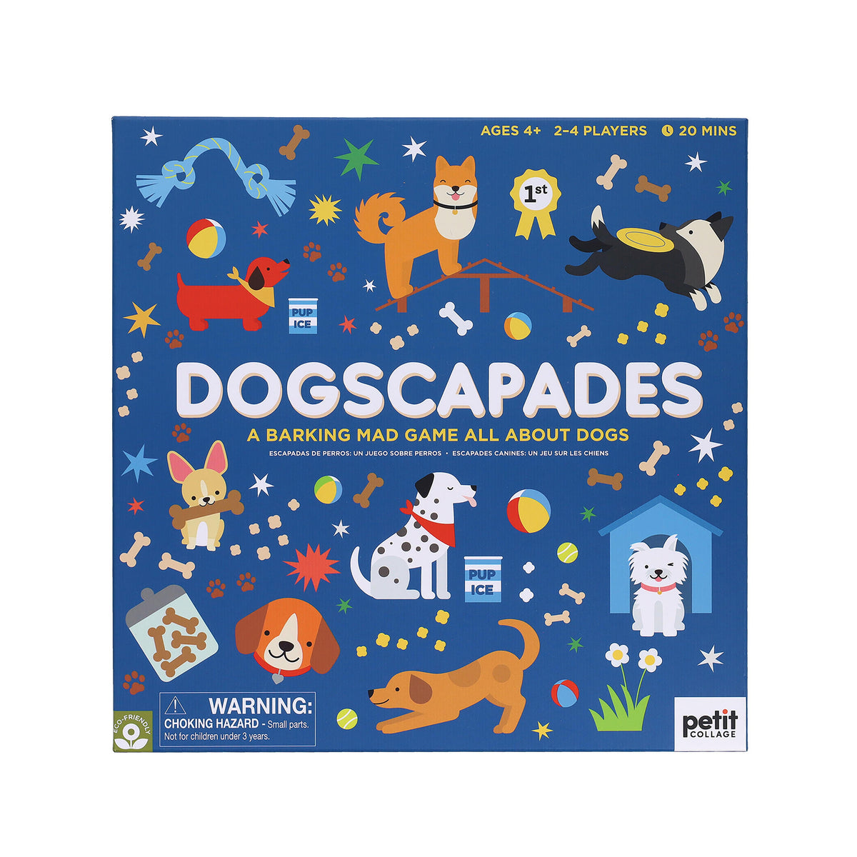 Dogscapades - A Barking Mad Game Blue