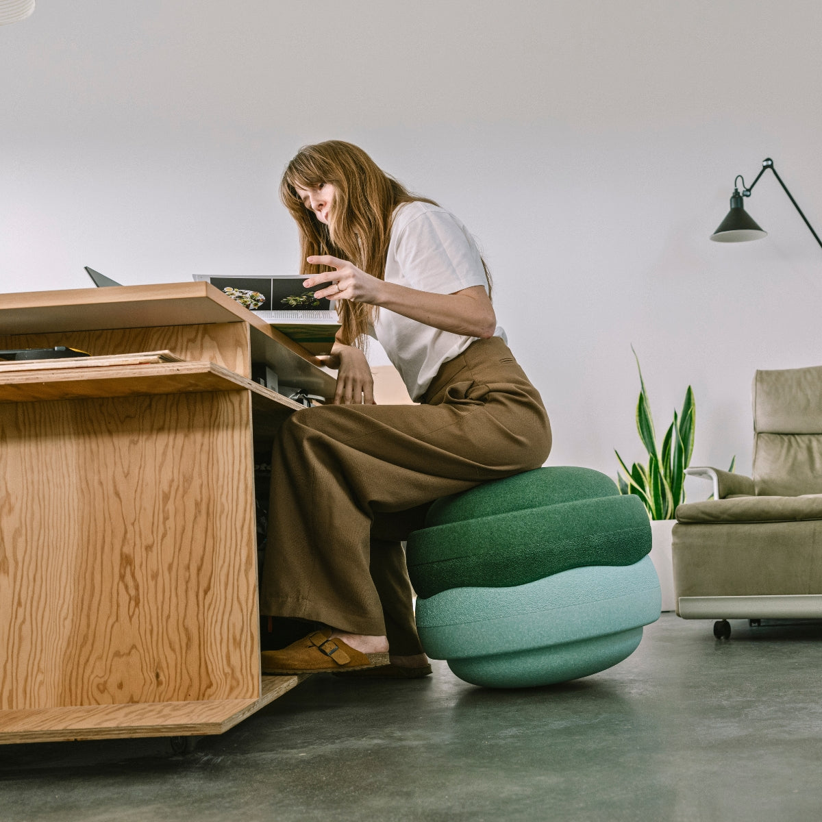 Stapelstein Balance Stepping Stones Grow XL Dark Green from Australia