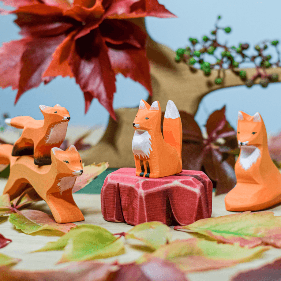 The Curated Parcel - Bumbu // Wooden Fox Sitting 