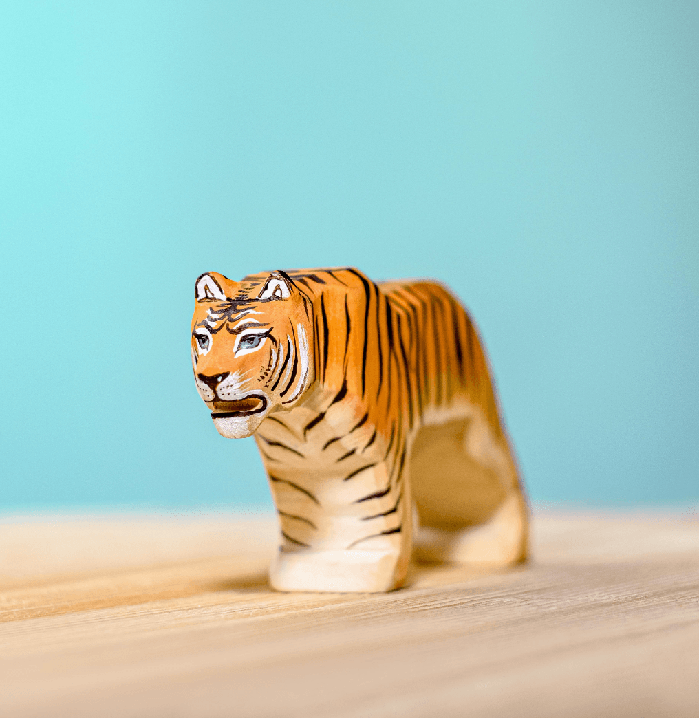 The Curated Parcel - Bumbu // Wooden Tiger Standing 