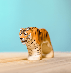 The Curated Parcel - Bumbu // Wooden Tiger Standing 