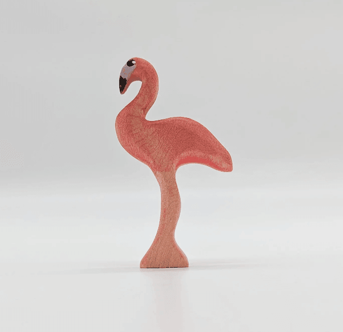 The Curated Parcel - NOM // Flamingo (Tall) 