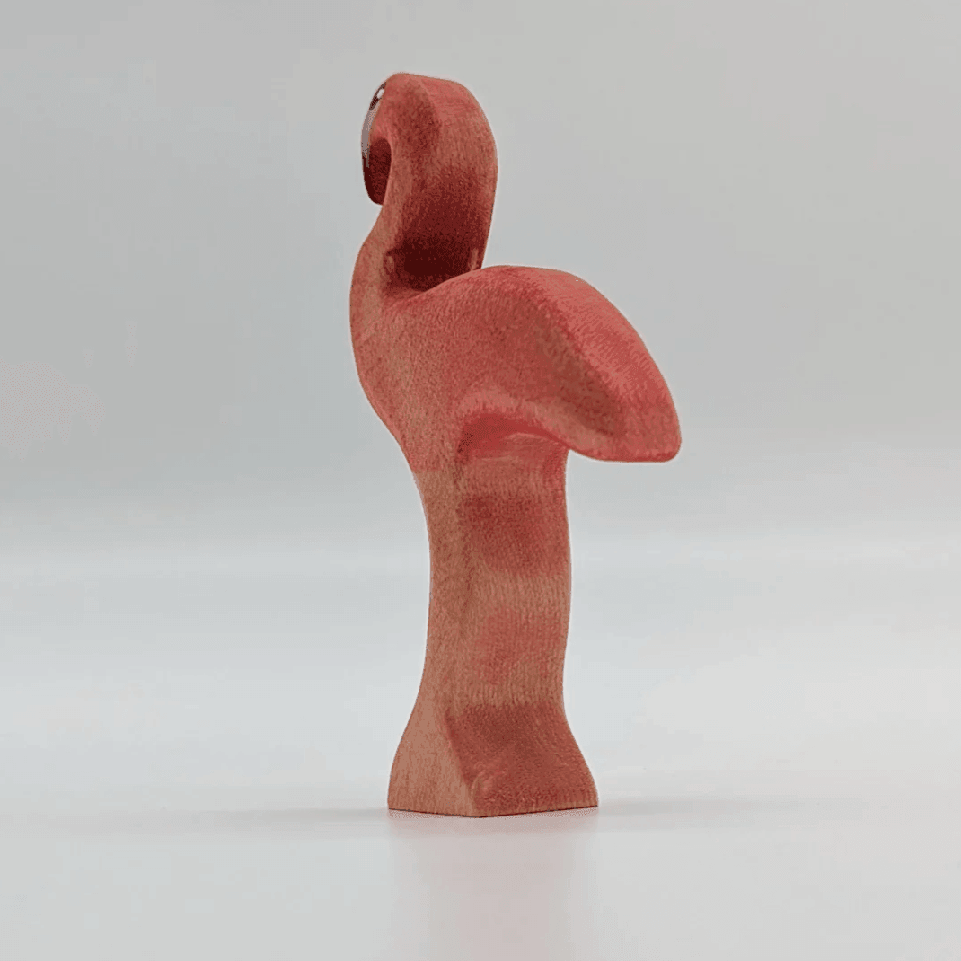 The Curated Parcel - NOM // Flamingo (Tall) 