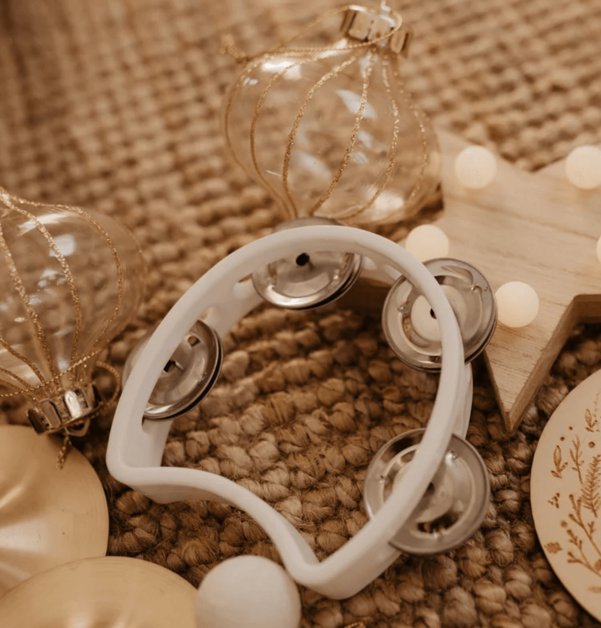 The Curated Parcel - Mini Tambourine 