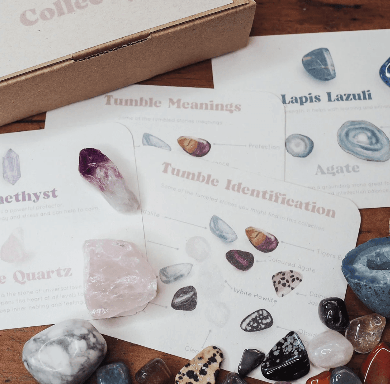 The Curated Parcel - Little Crystal Collection 