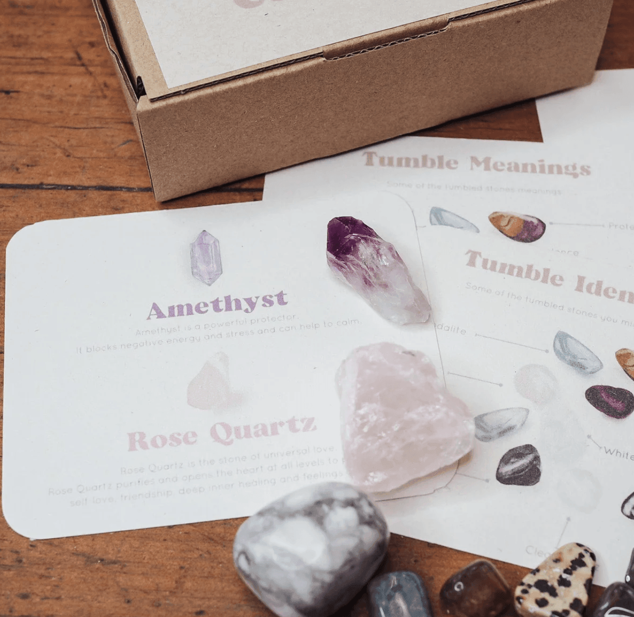 The Curated Parcel - Little Crystal Collection 