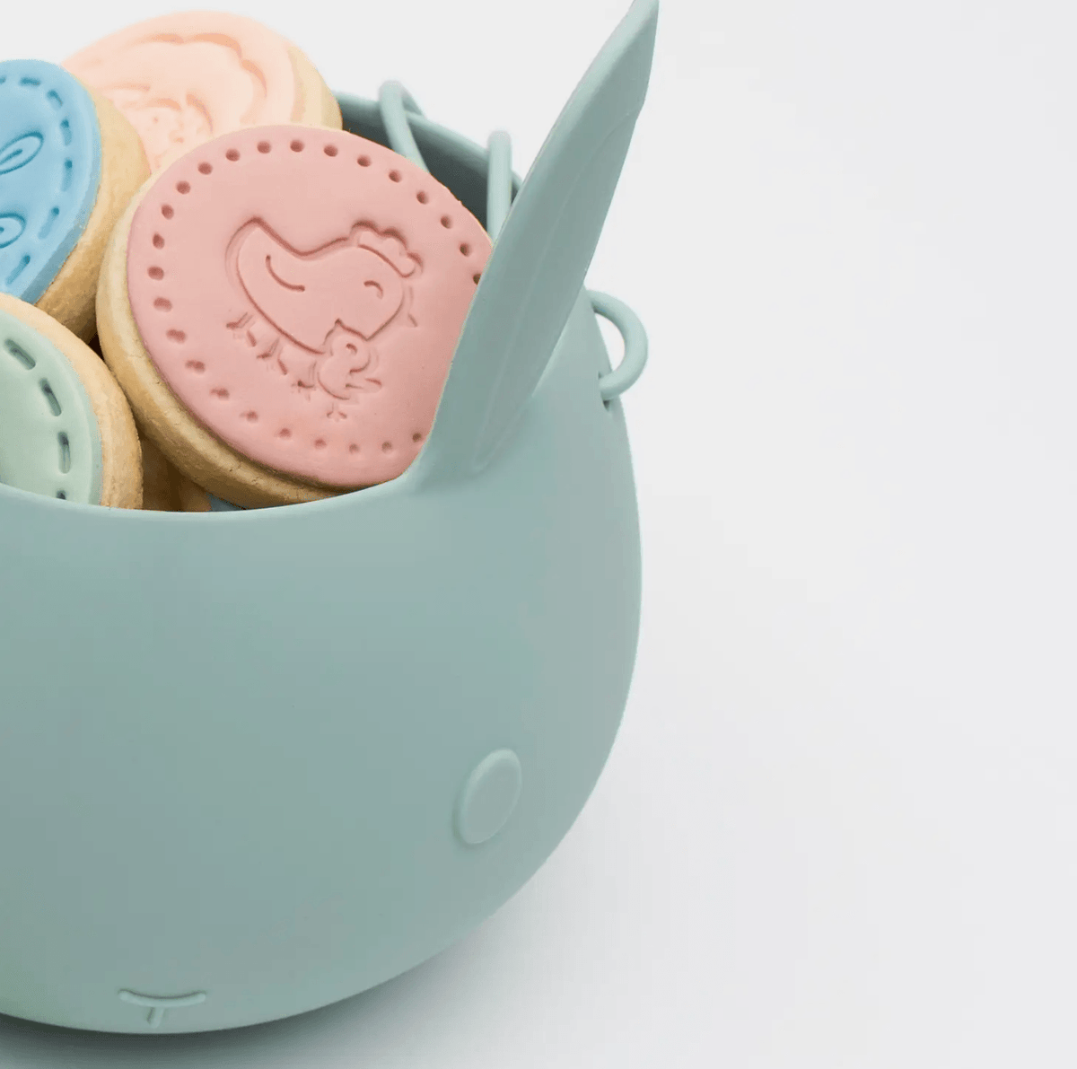 The Curated Parcel - WMBT // Easter Bunny Basket - Pistachio 