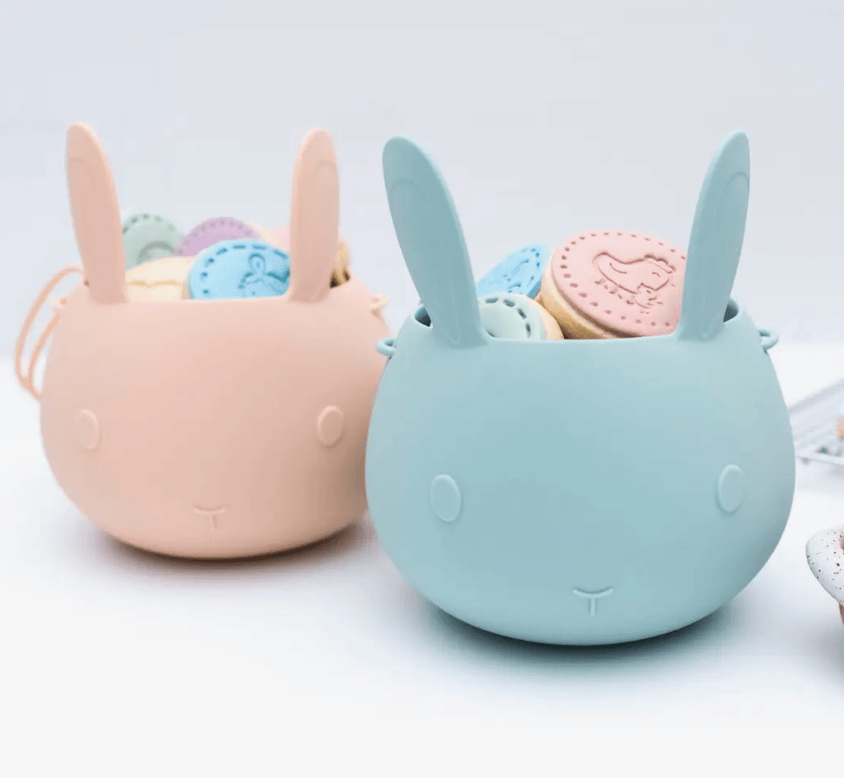 The Curated Parcel - WMBT // Easter Bunny Basket - Pistachio 