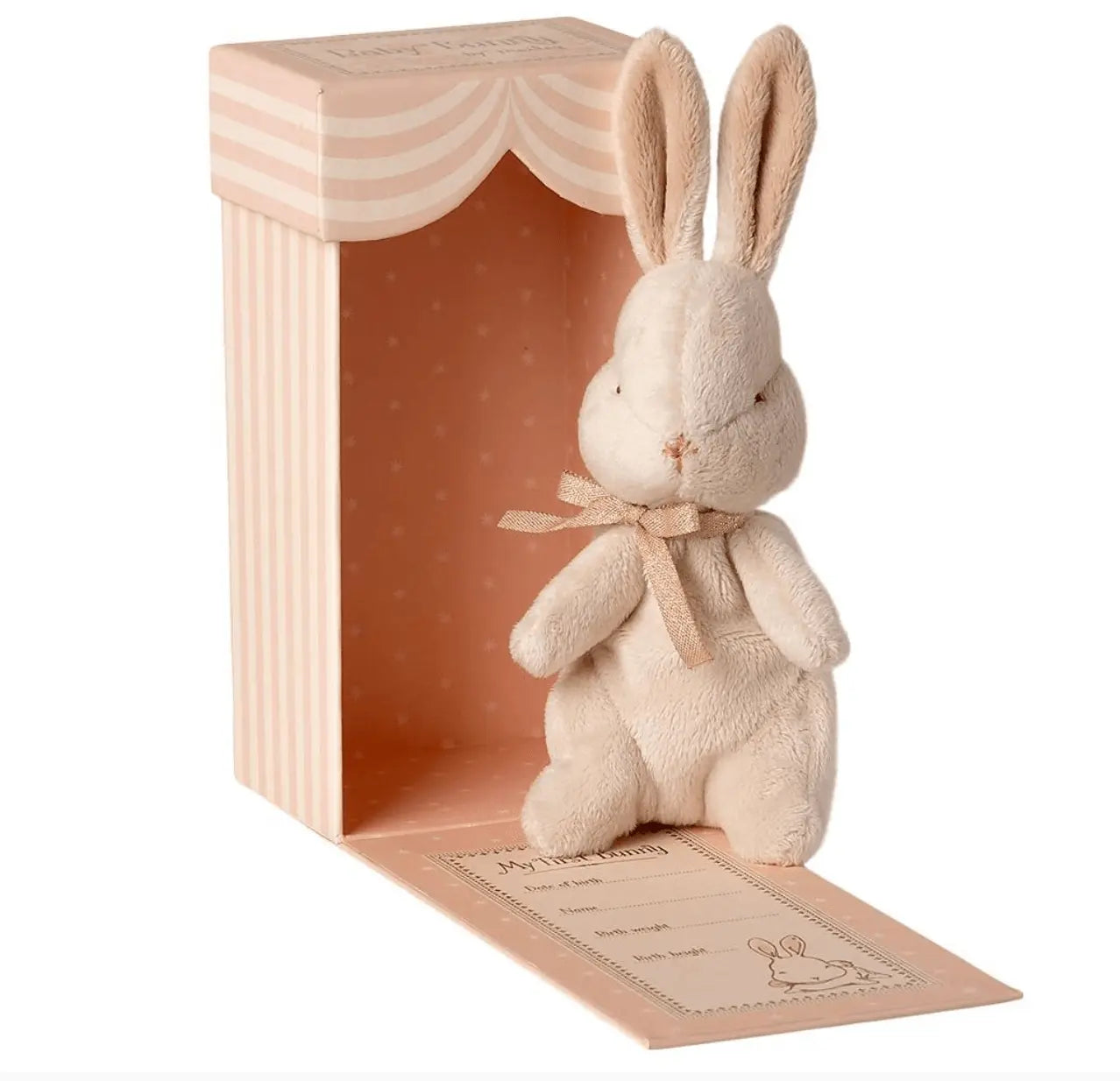 The Curated Parcel - Maileg //  My First Bunny Dusty Rose 