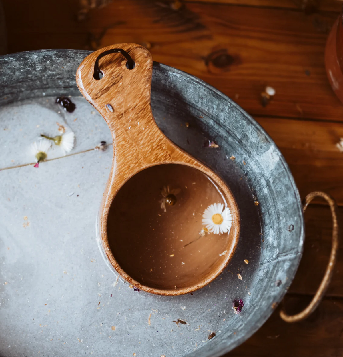 Handcrafted Rain Scoop