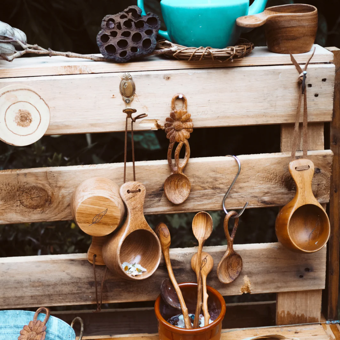 Handcrafted Rain Scoop