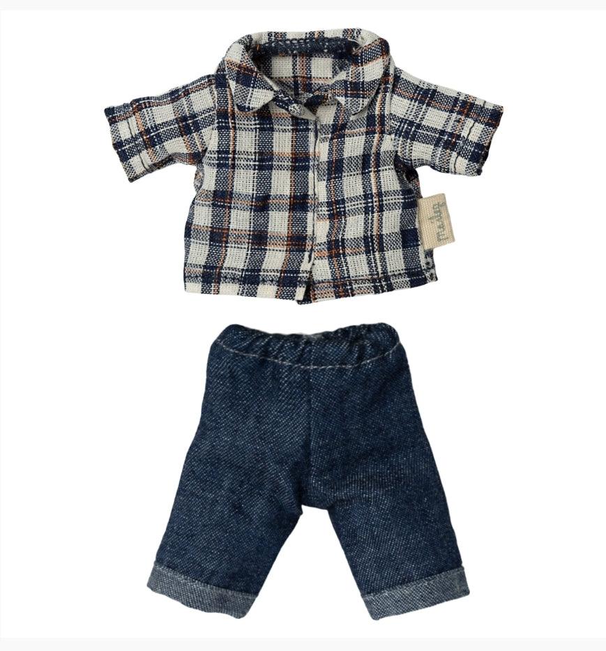The Curated Parcel - Maileg //  Dad Clothes For Mouse 
