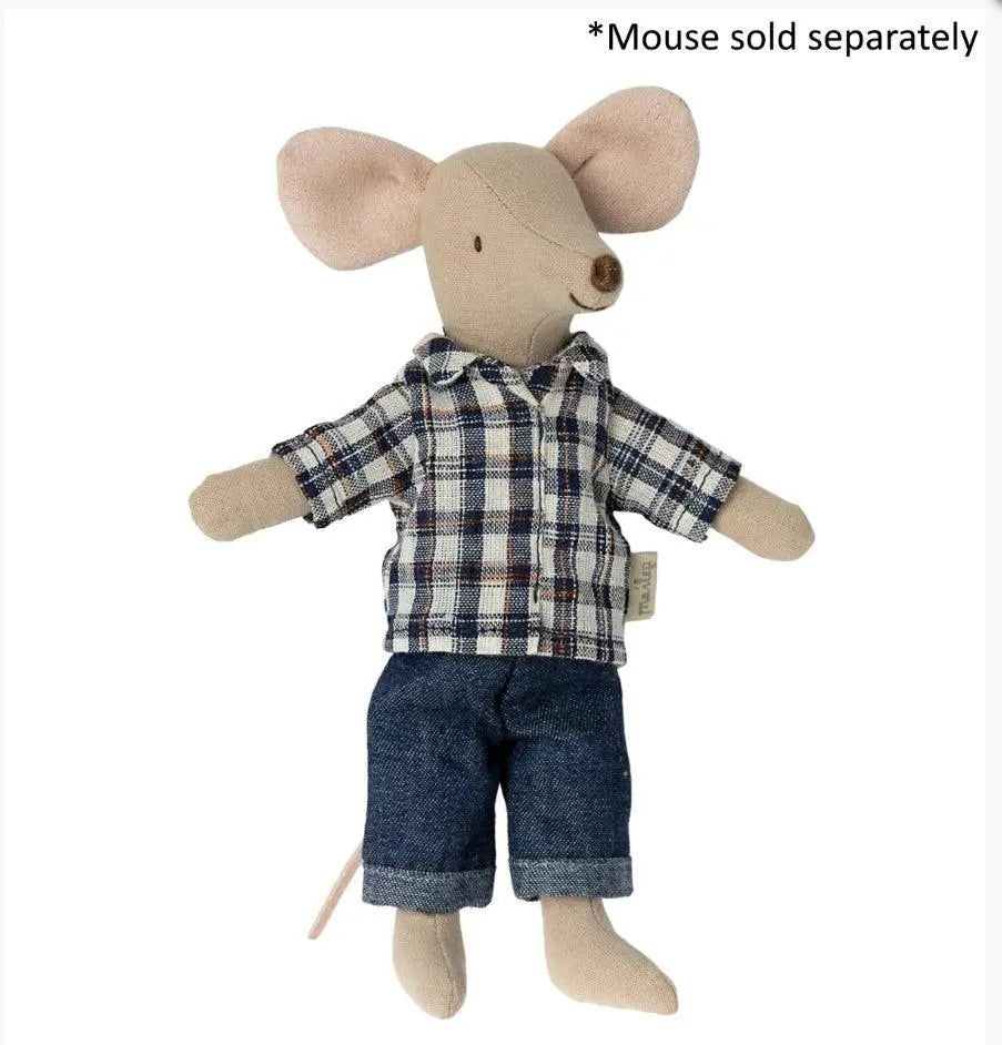The Curated Parcel - Maileg //  Dad Clothes For Mouse 