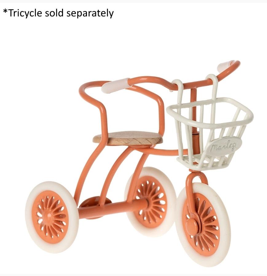 The Curated Parcel - Maileg //  Basket for Mouse Tricycle 